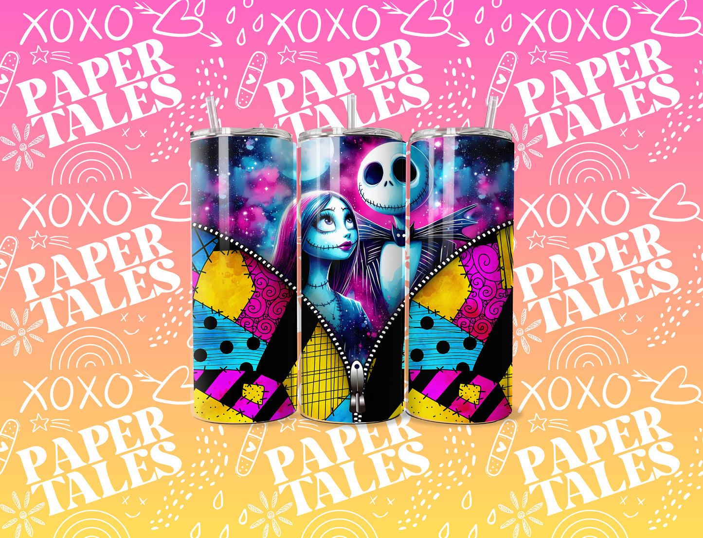 Lovers zip pattern