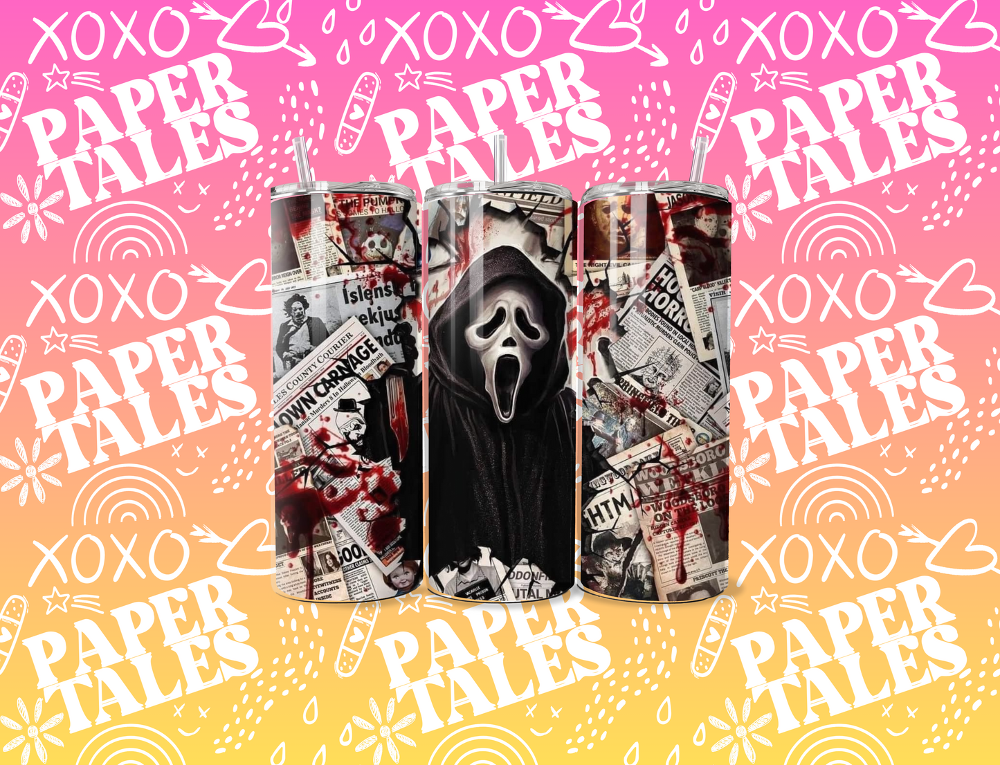 Ghostface collage