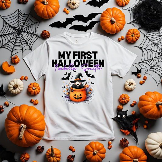 My first Halloween witch (child t-shirt)